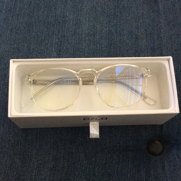 CNLO blue light filter computer glasses. NIB. Clear frames. - Picture 4 of 4